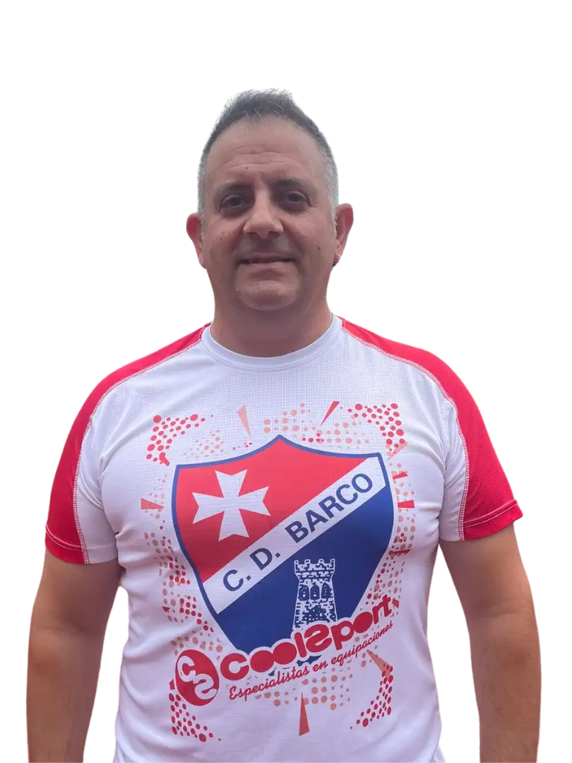 Cuerpo Técnico del CD Barco llamado Roberto Díaz