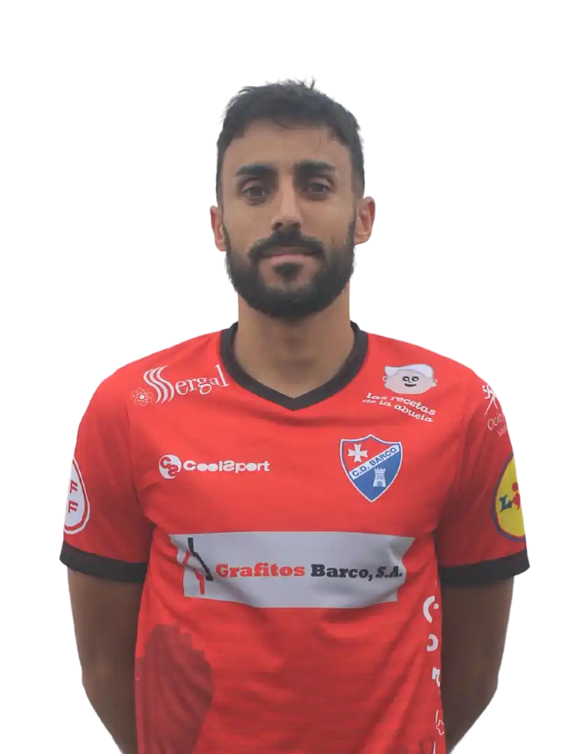 Jugador del CD Barco llamado Óscar Martín